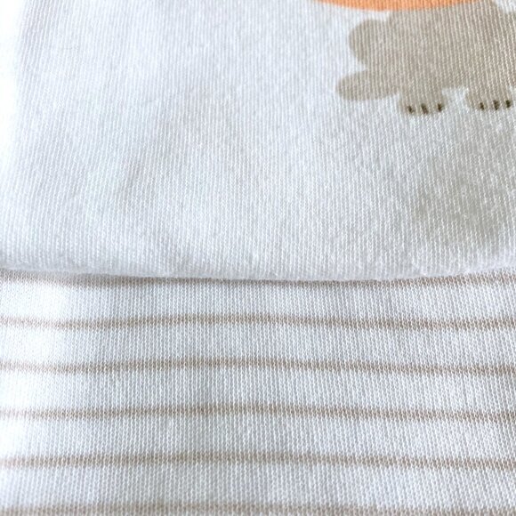 Baby Neutral Bundle 6-9M - Dogs & Safari Animals - Sleeper/Bodysuit/Pants - Picture 10 of 14